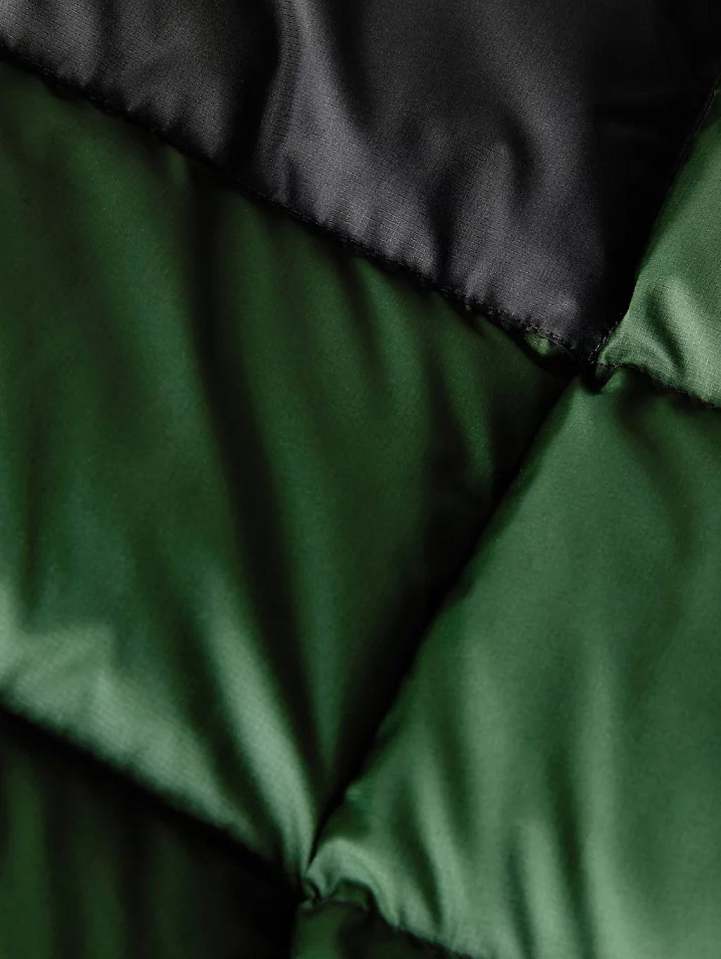 2026 New Arrival Giaccone Corto Trapuntato in Piuma Lhotse Verde/Nero