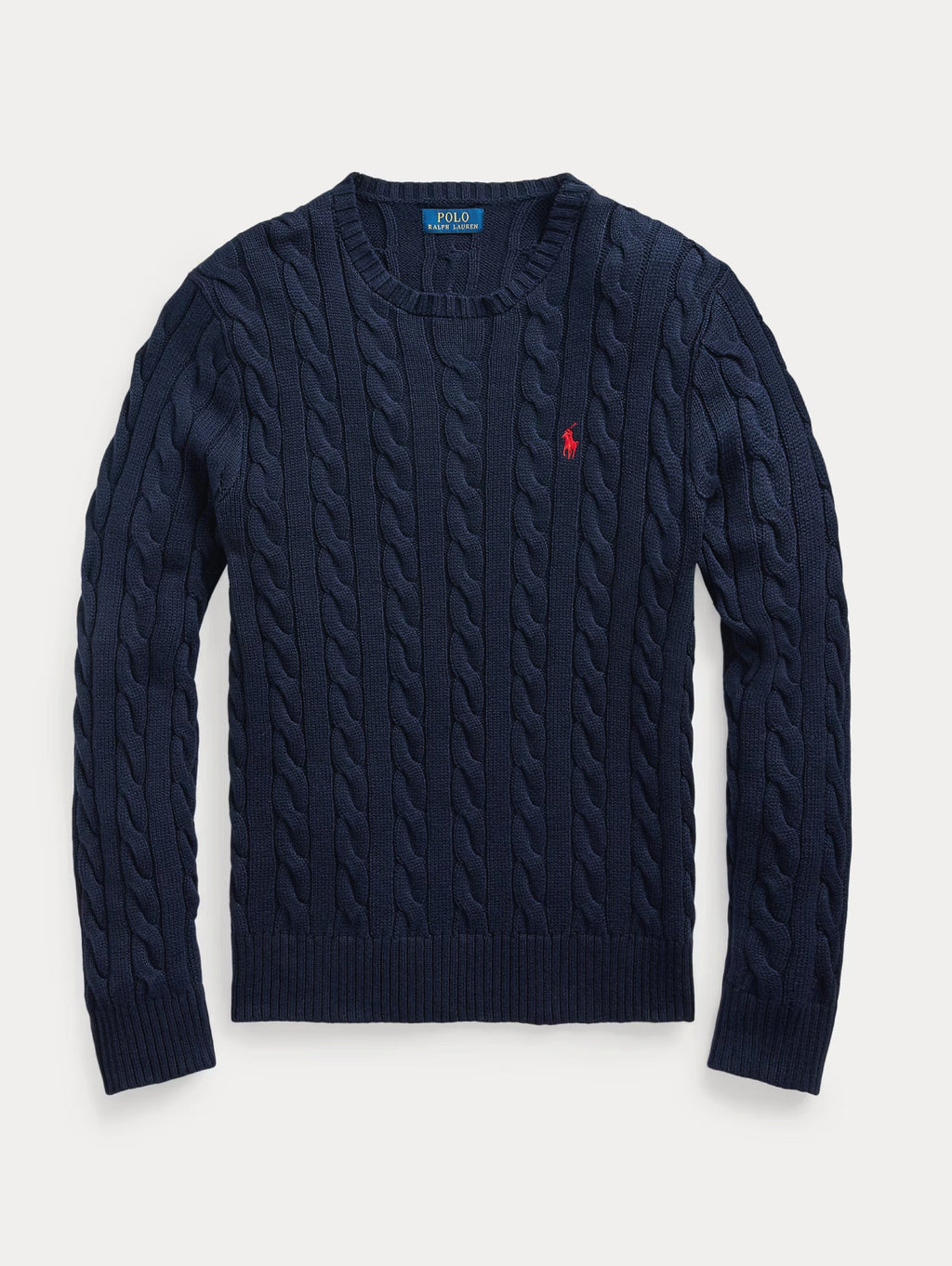 2026 New Arrival Maglia in Cotone a Trecce Blu