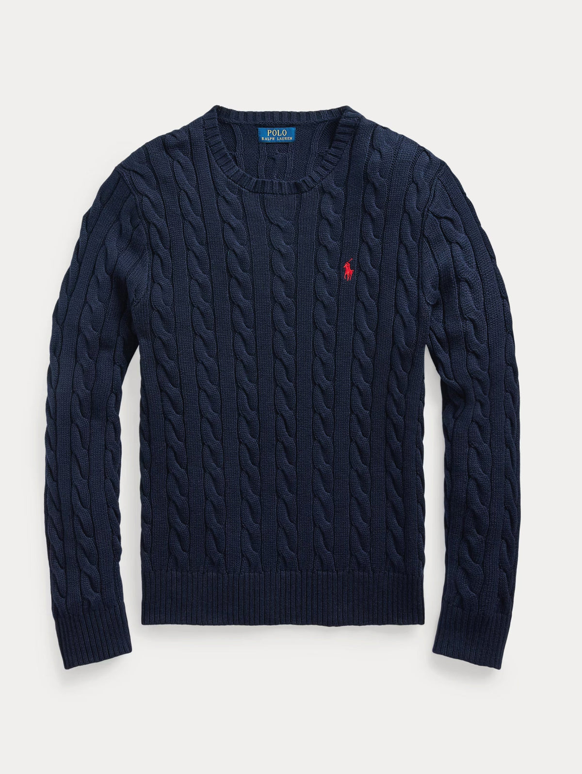 2026 New Arrival Maglia in Cotone a Trecce Blu