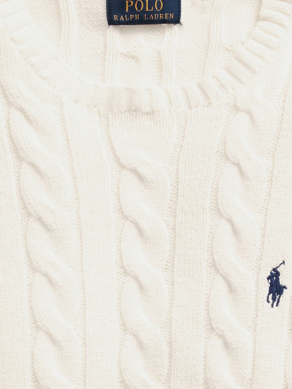 2026 New Arrival Maglia a Trecce in Cotone Crema