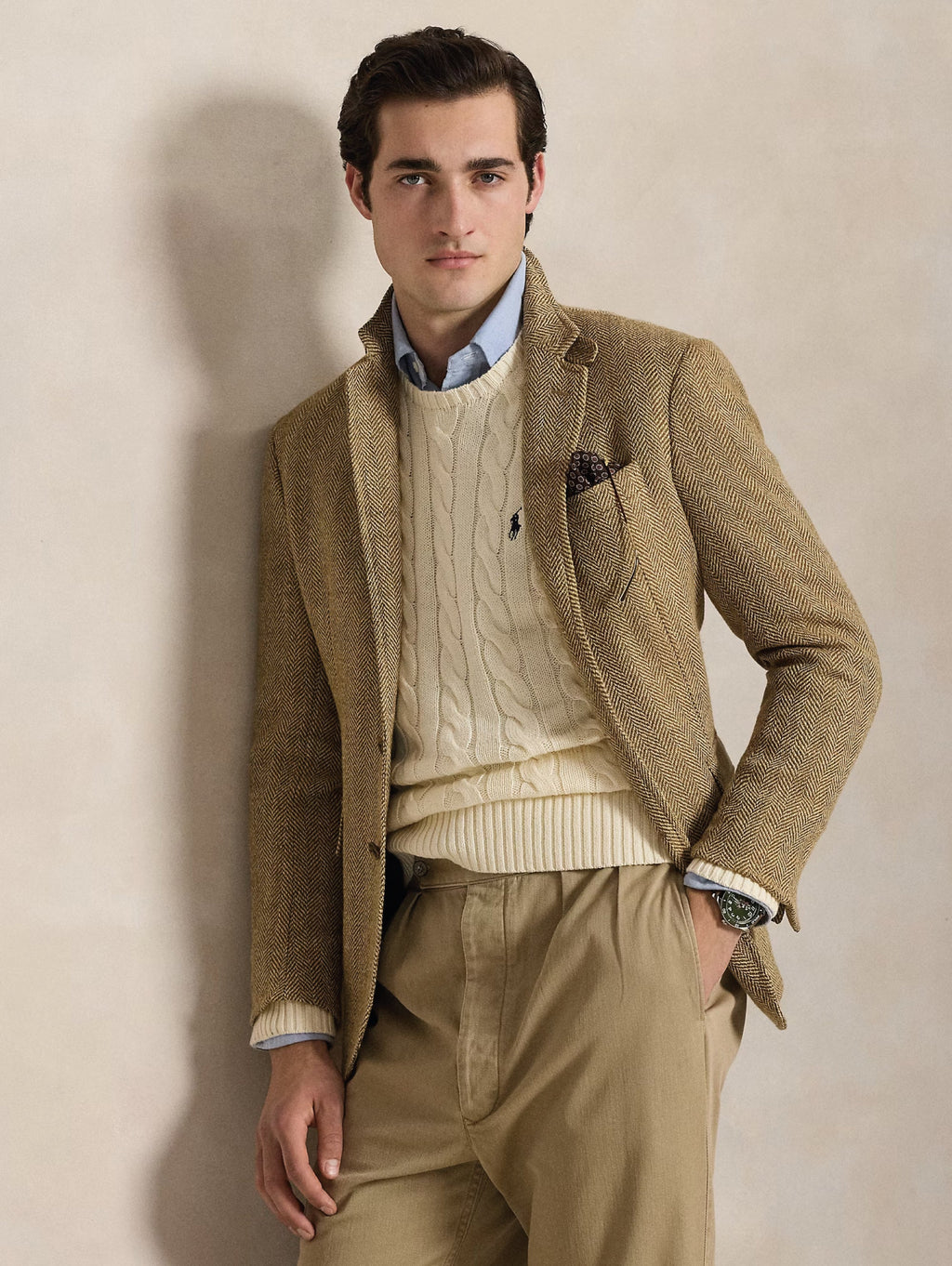 2026 New Arrival Maglia a Trecce in Cotone Crema