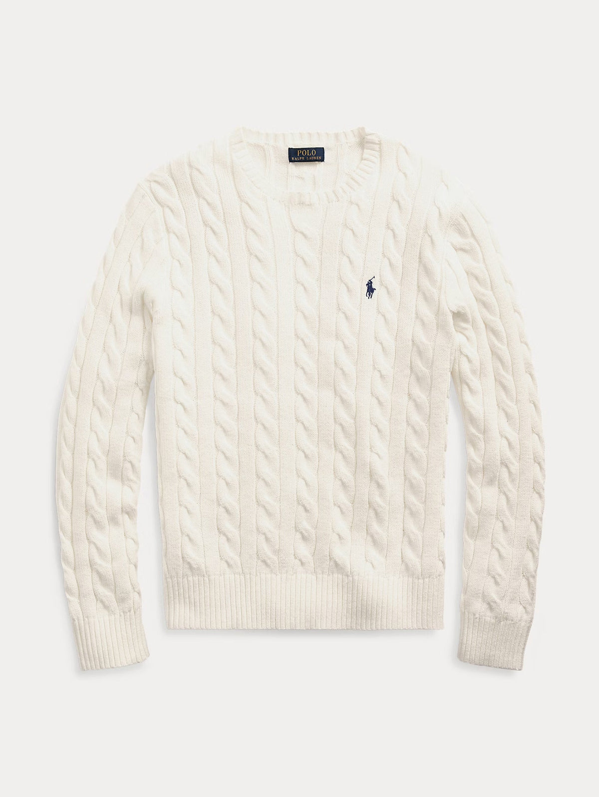 2026 New Arrival Maglia a Trecce in Cotone Crema