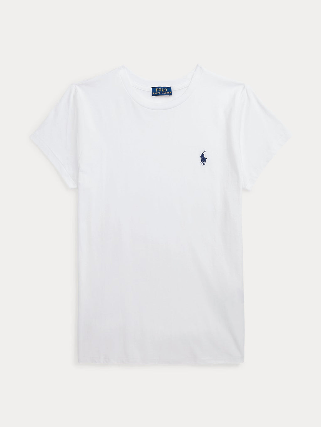 2026 New Arrival T-shirt Girocollo in Cotone Bianco