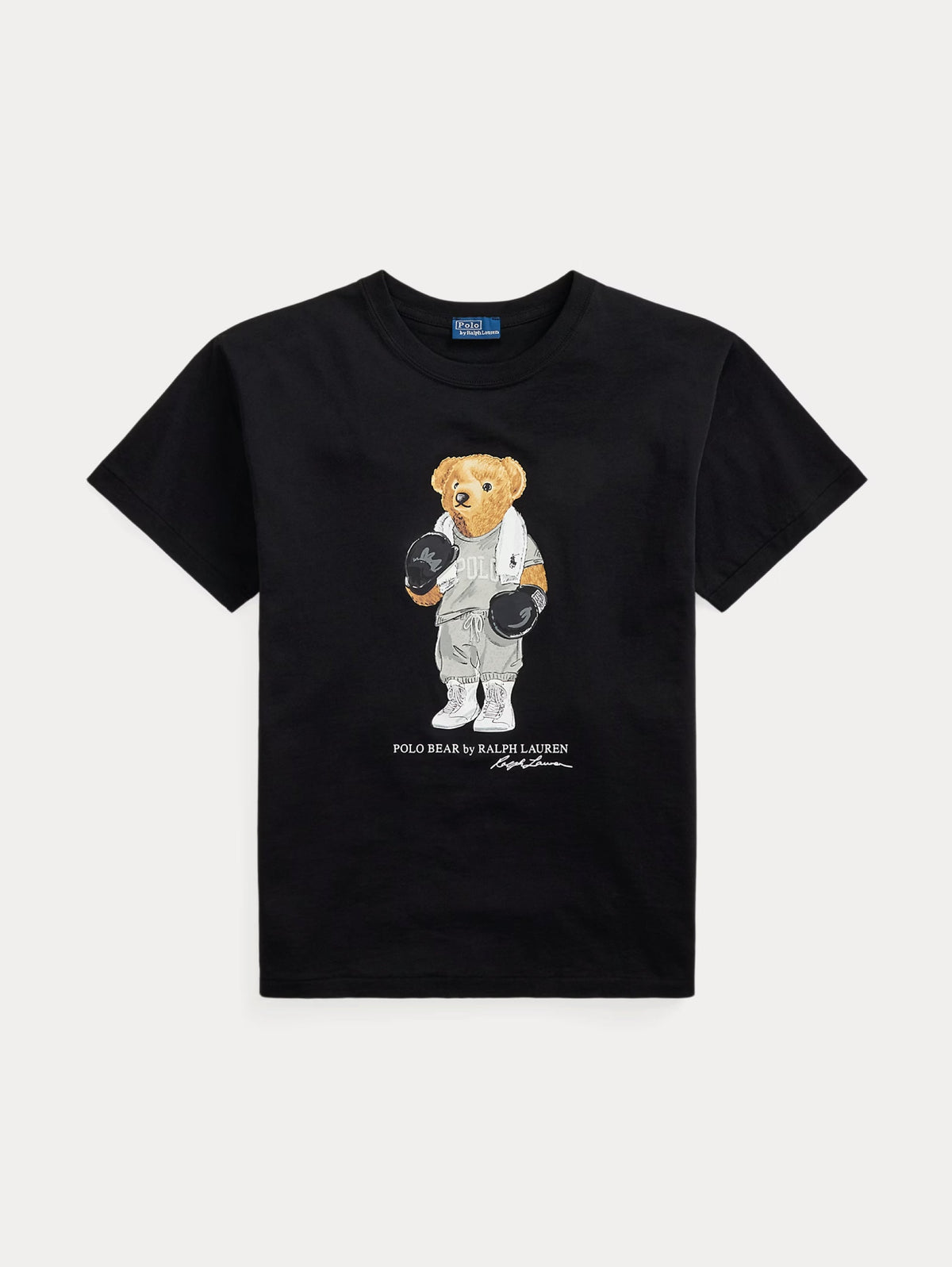 2026 New Arrival Maglietta Girocollo con Polo Bear Boxeur Nero