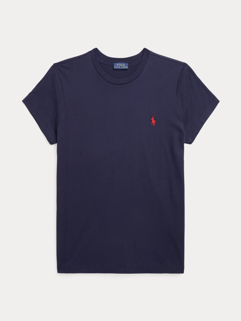2026 New Arrival T-shirt Girocollo in Cotone Blu