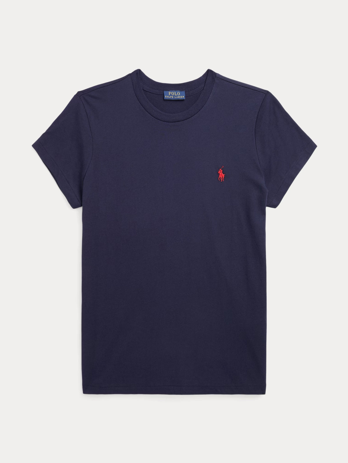2026 New Arrival T-shirt Girocollo in Cotone Blu