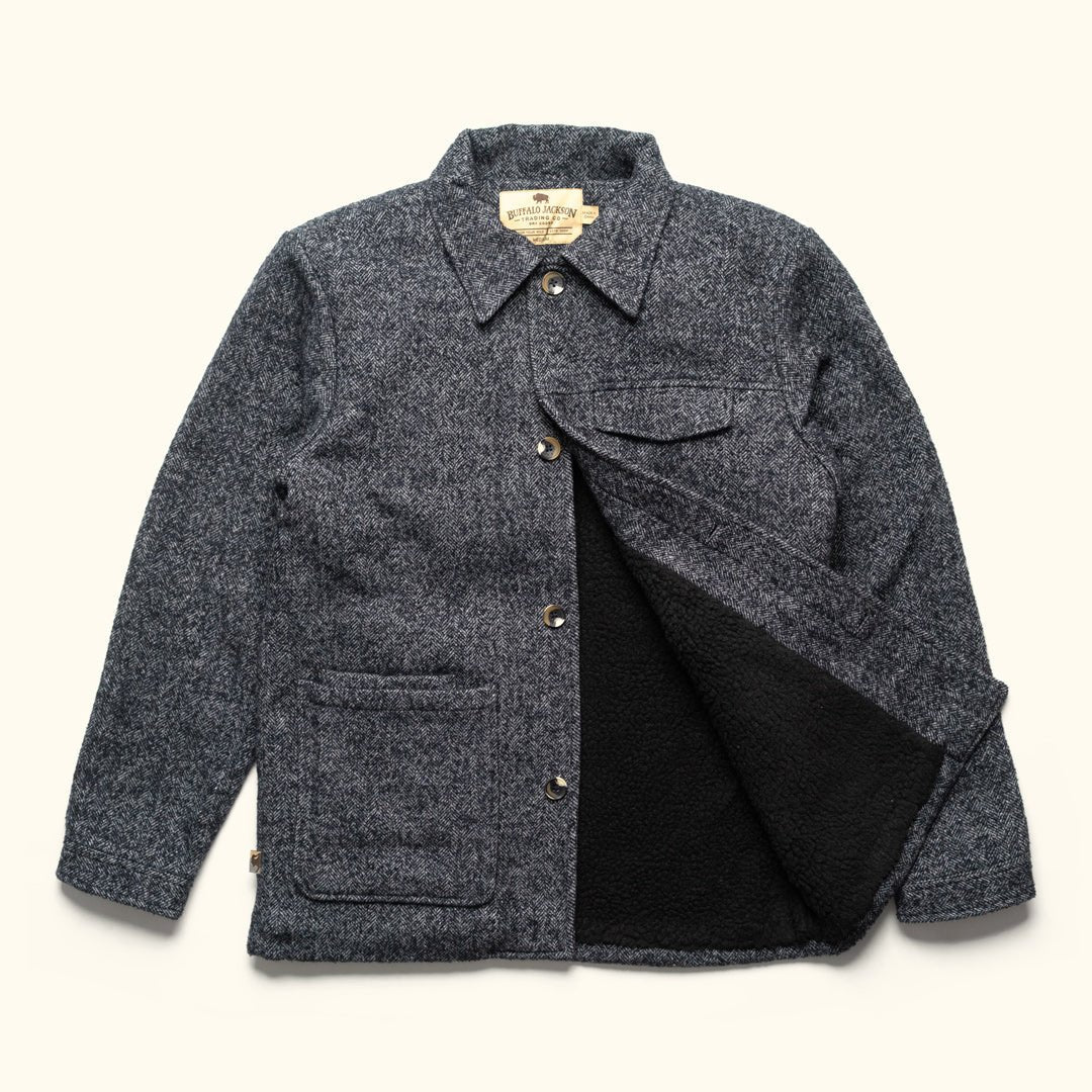 2026 New Arrival Wesley Wool Jacket | Gray