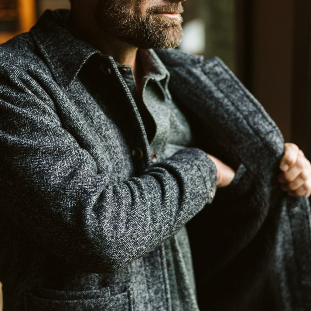 2026 New Arrival Wesley Wool Jacket | Gray