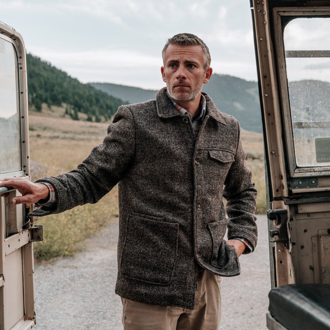 2026 New Arrival Wesley Wool Jacket | Brown
