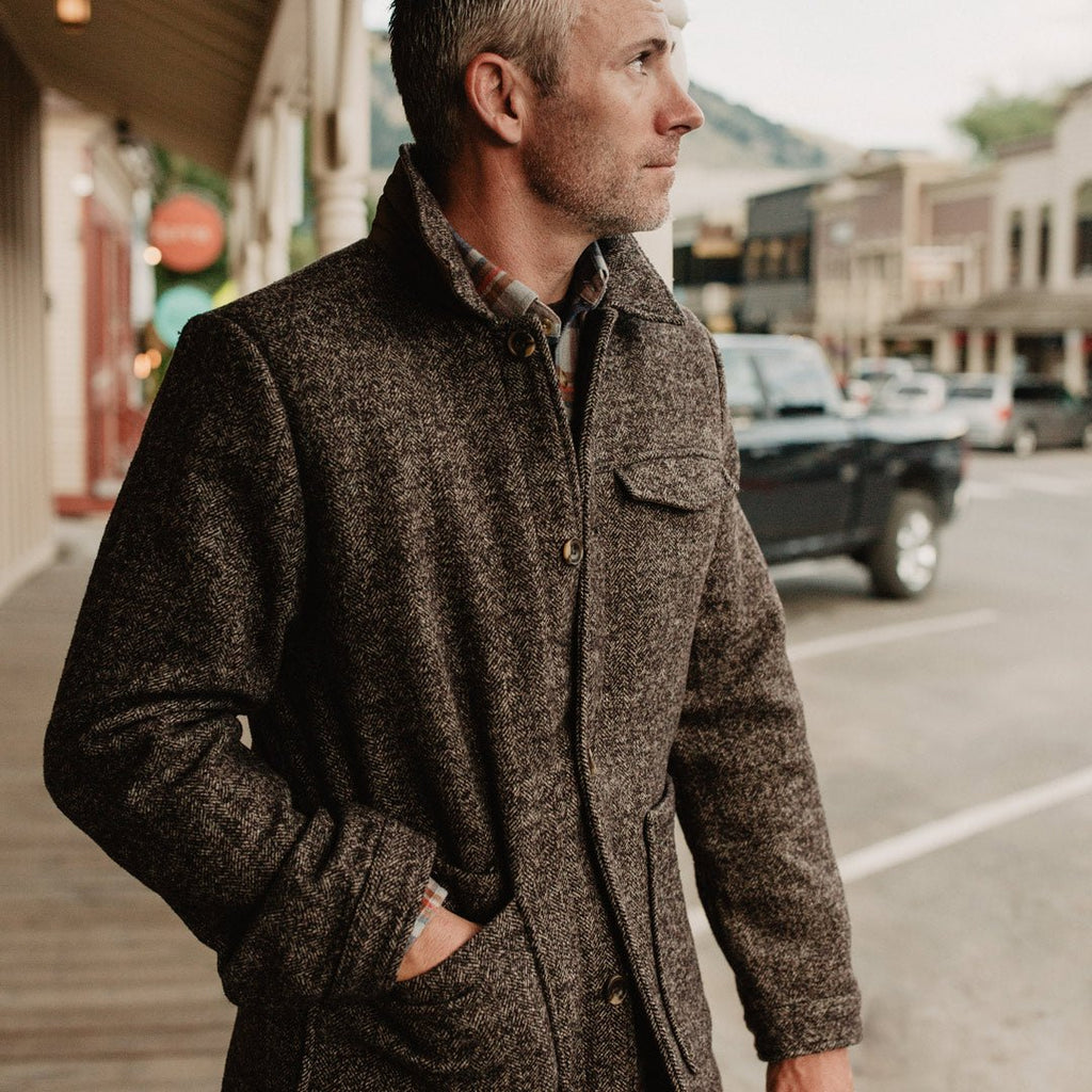 2026 New Arrival Wesley Wool Jacket | Brown