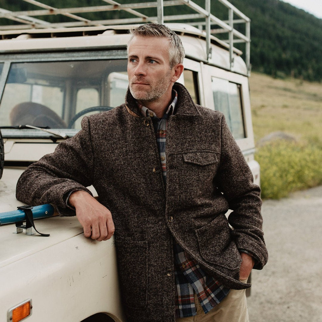 2026 New Arrival Wesley Wool Jacket | Brown