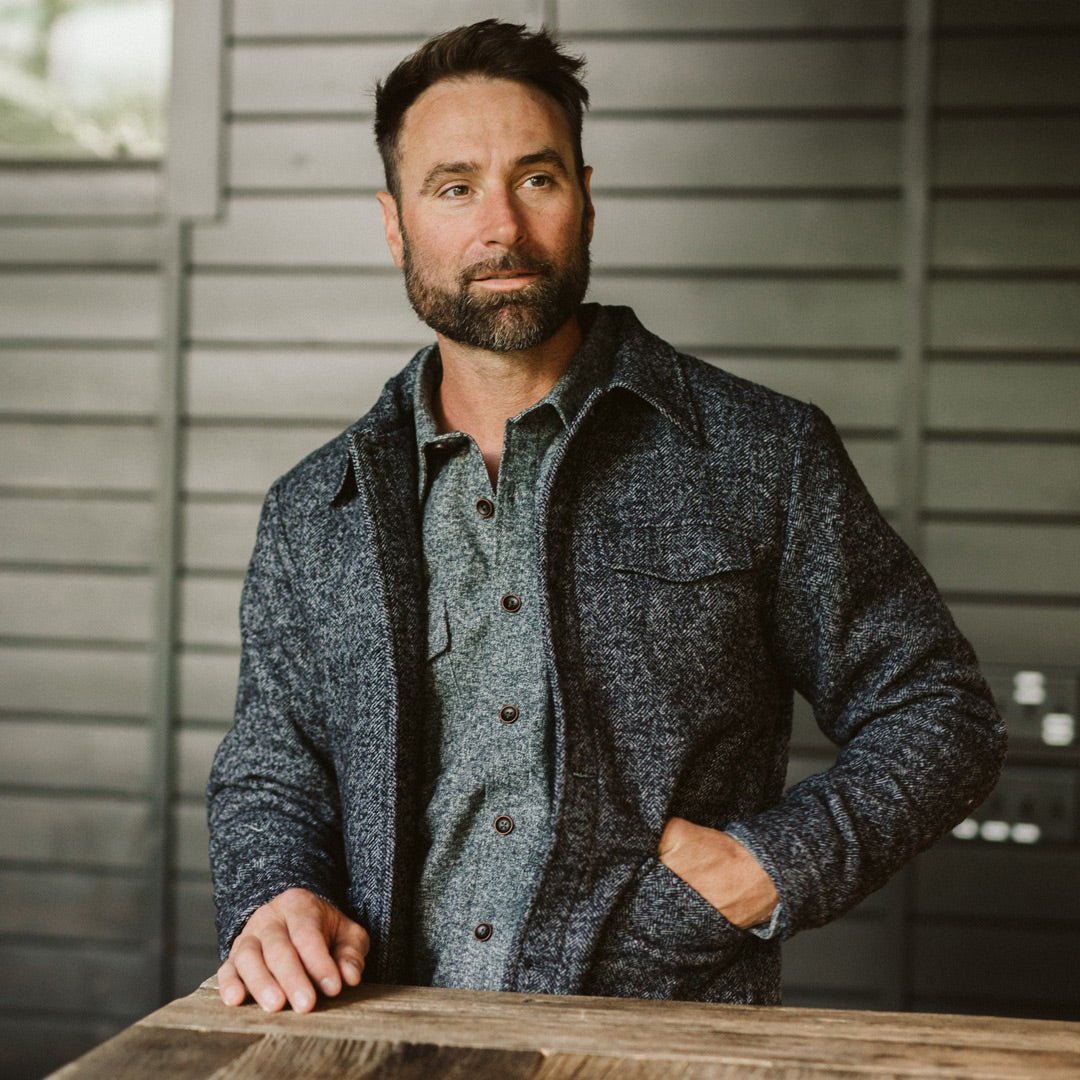 2026 New Arrival Wesley Wool Jacket | Gray
