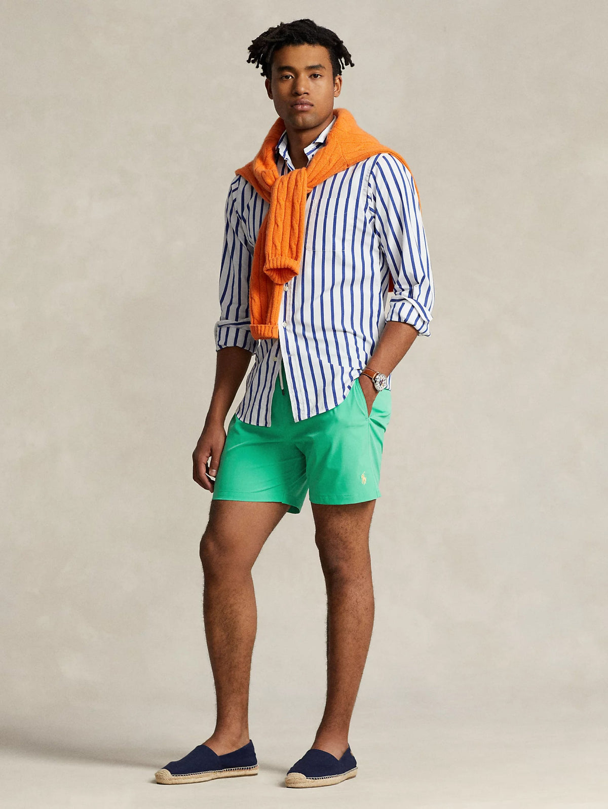 2026 New Arrival Boxer da Mare Stretch Verde Menta
