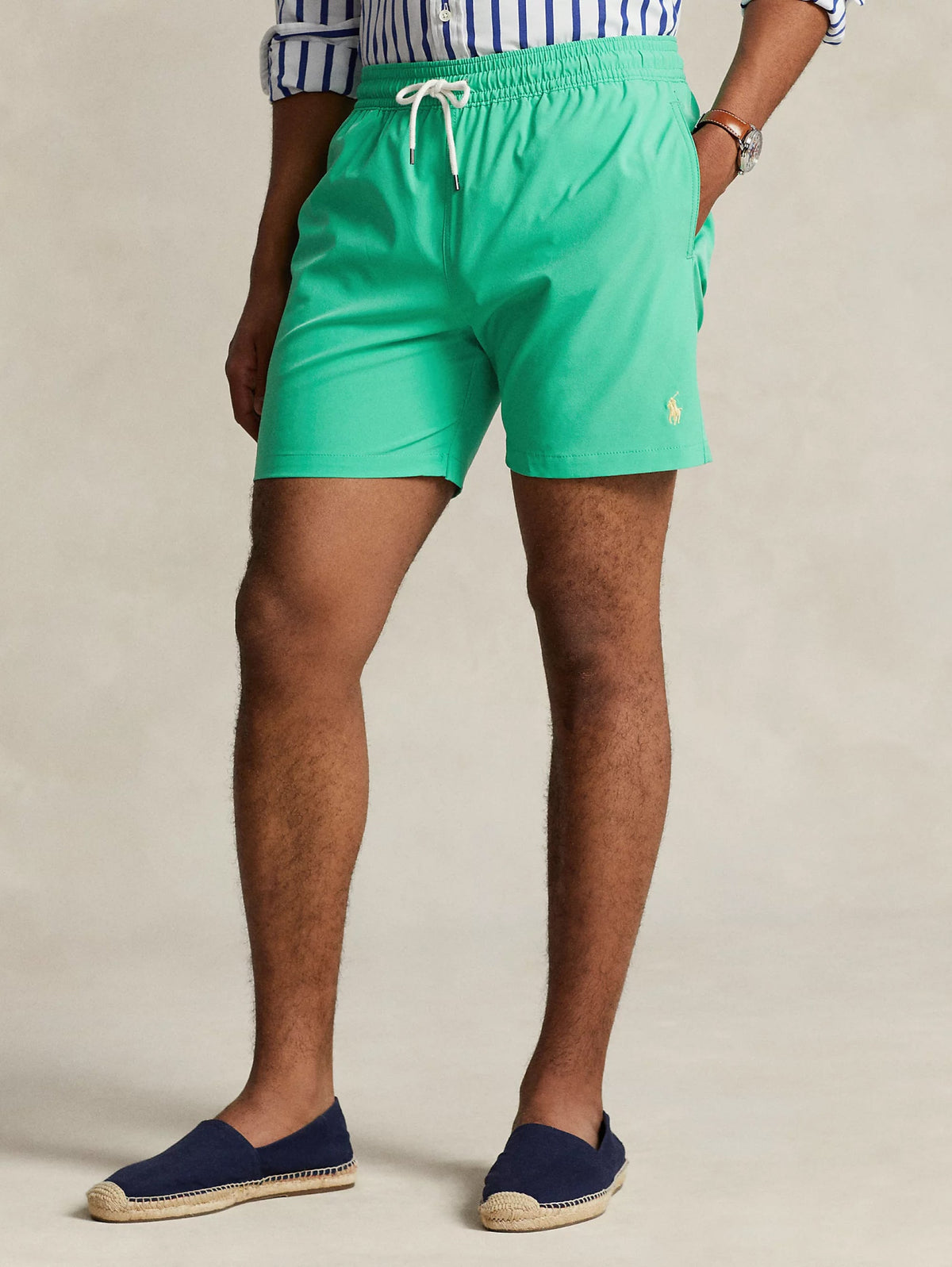 2026 New Arrival Boxer da Mare Stretch Verde Menta