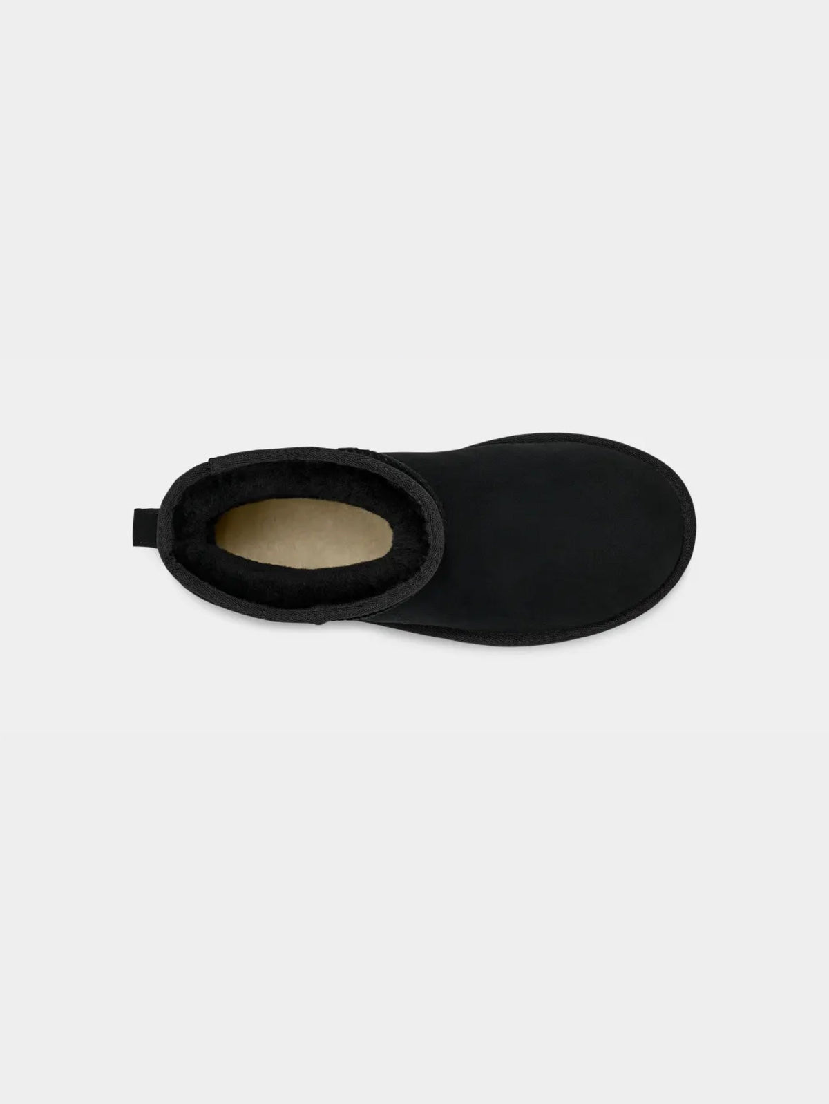 2026 New Arrival Stivaletti in Montone con Plateau Mini Classic Nero