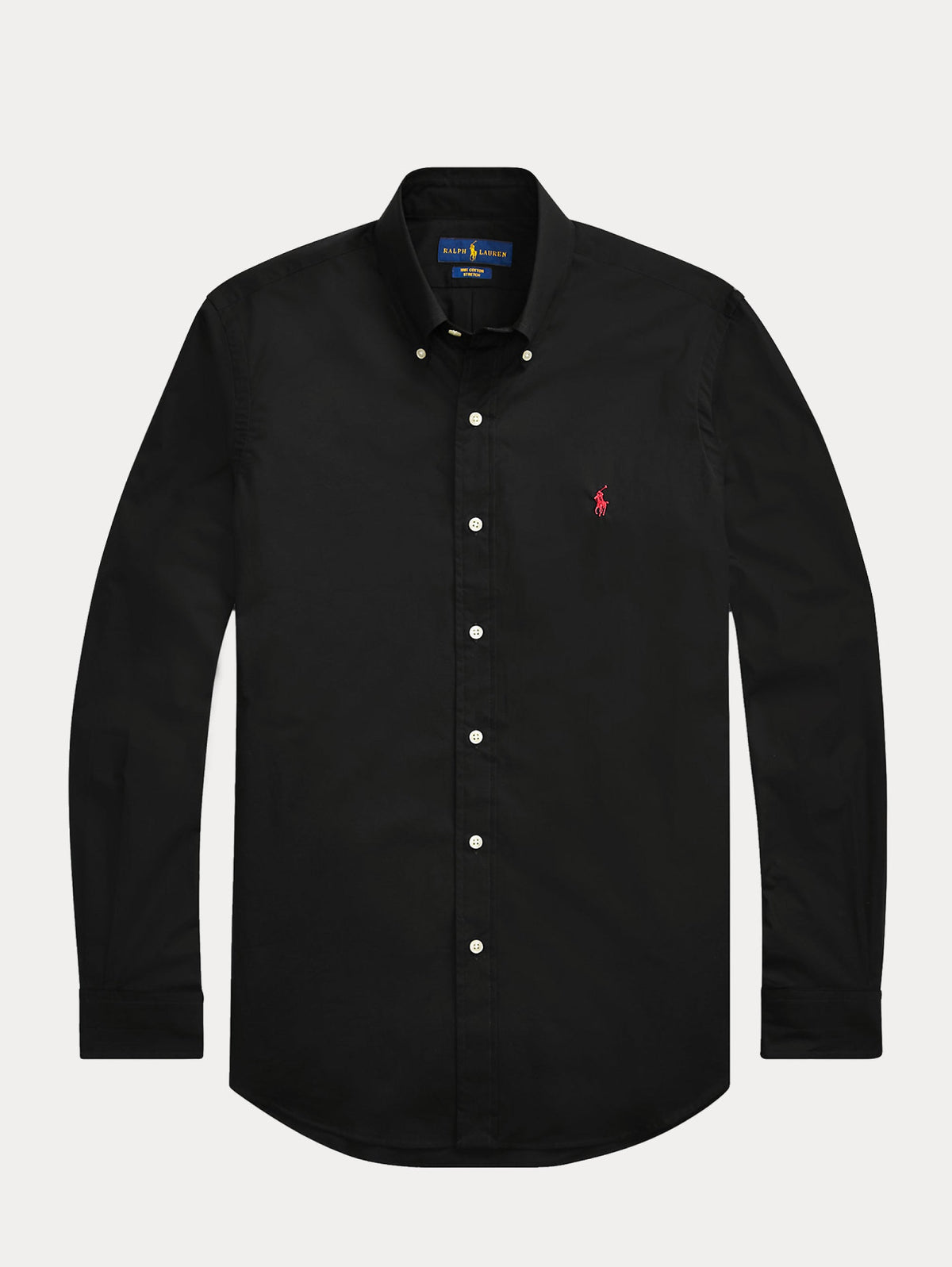 2026 New Arrival Camicia in Popeline Elasticizzato Nero