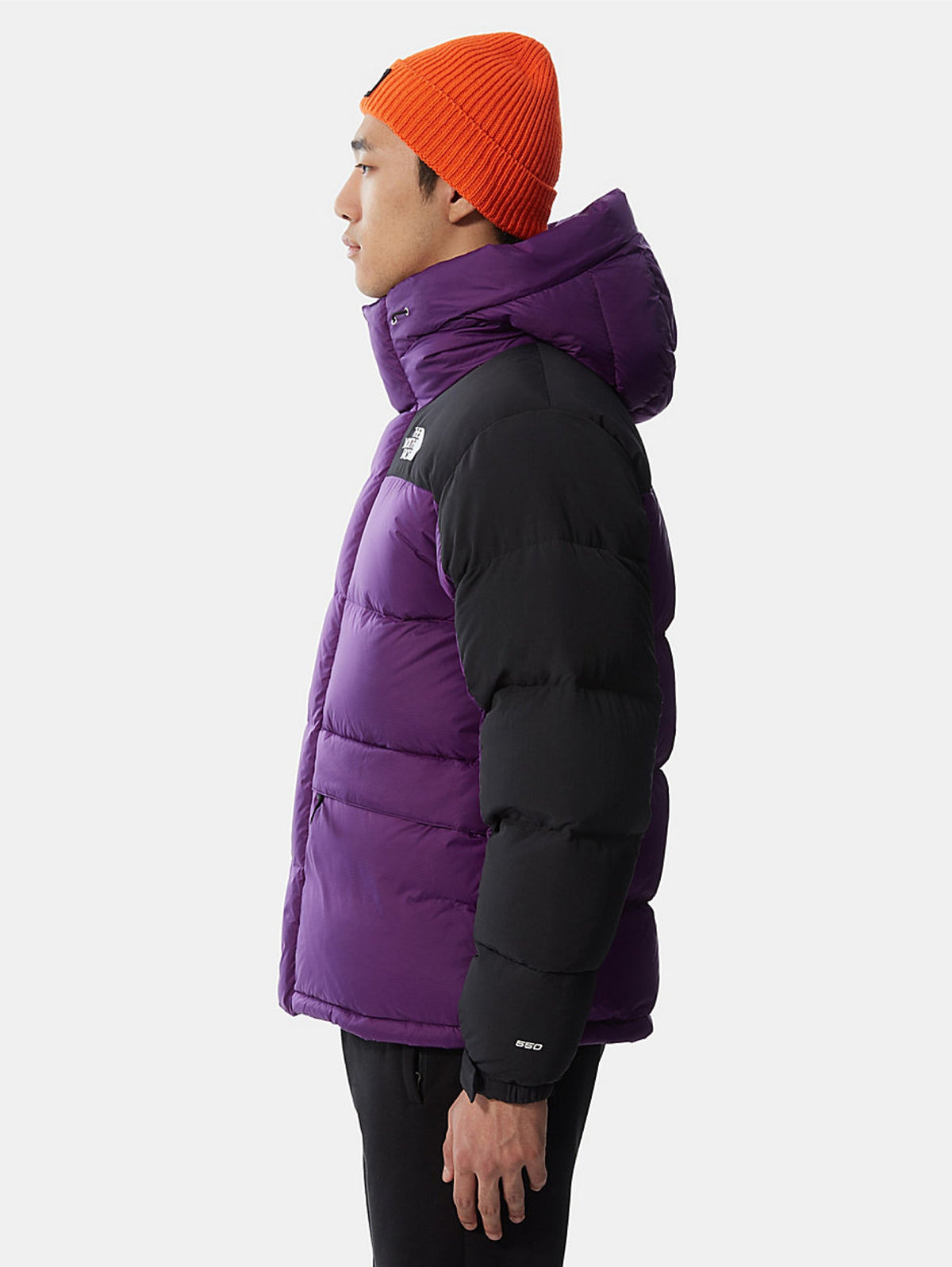 2026 New Arrival Piumino Color Block Viola/Nero