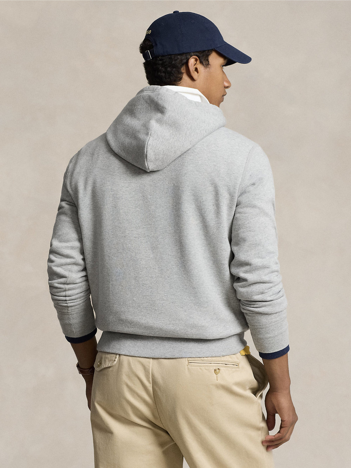 2026 New Arrival Felpa con Cappuccio Grigio