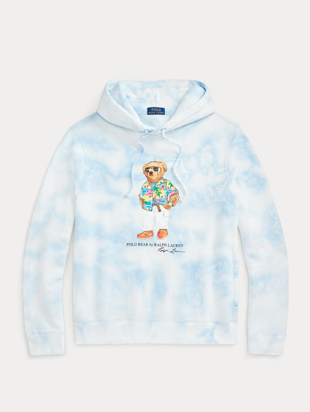 2026 New Arrival Felpa con Cappuccio Tie Dye Blu