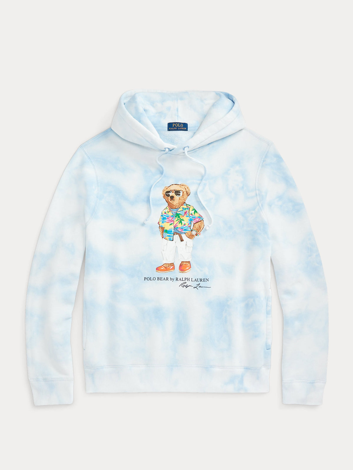 2026 New Arrival Felpa con Cappuccio Tie Dye Blu