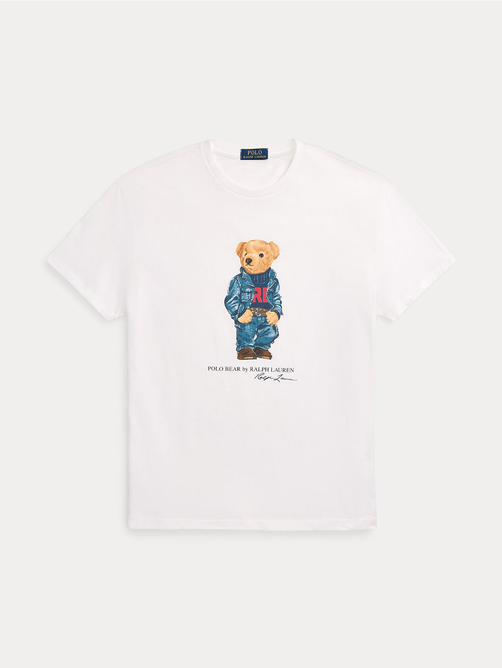2026 New Arrival T-shirt Girocollo Polo Bear Bianco