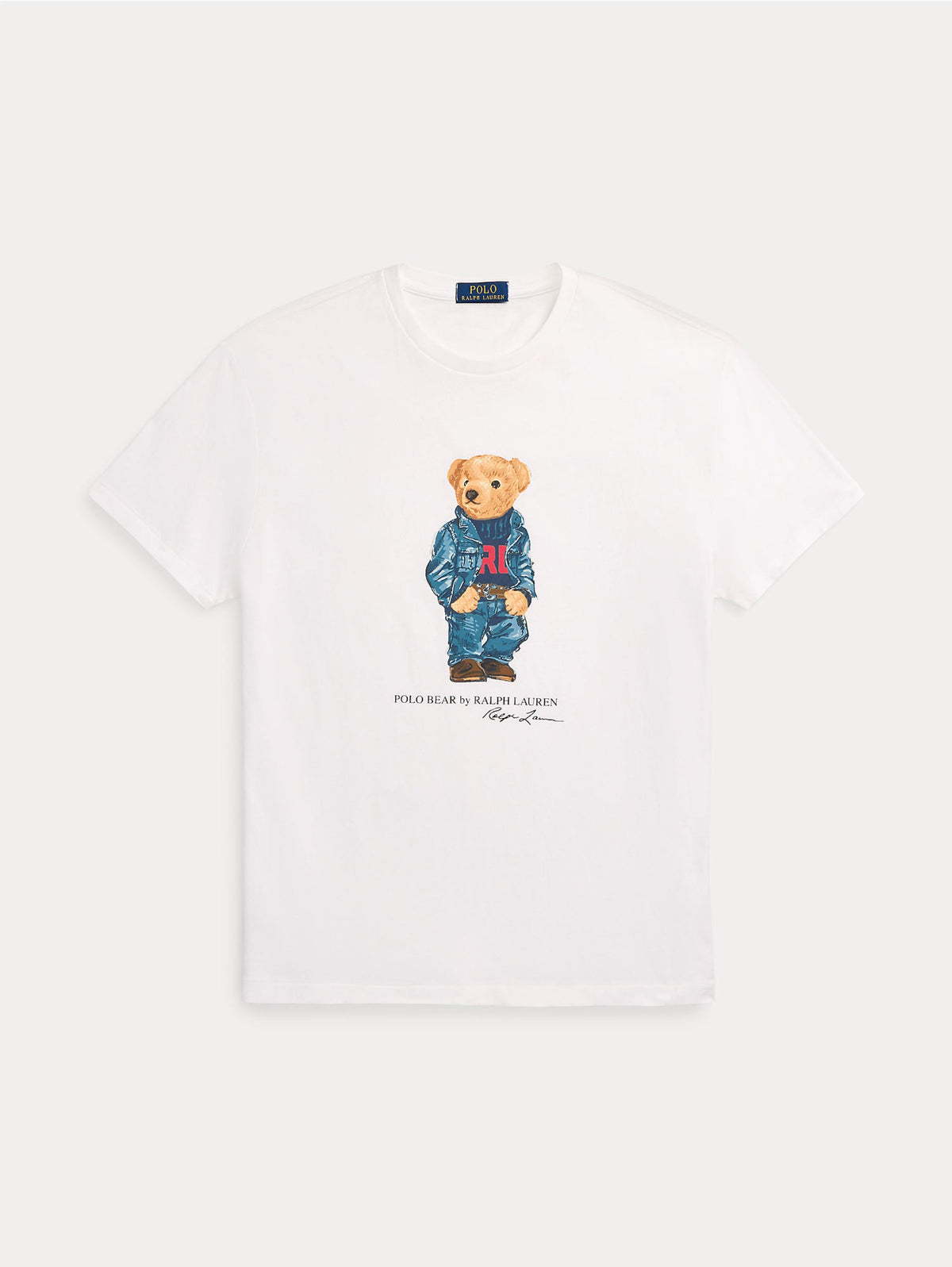 2026 New Arrival T-shirt Girocollo Polo Bear Bianco