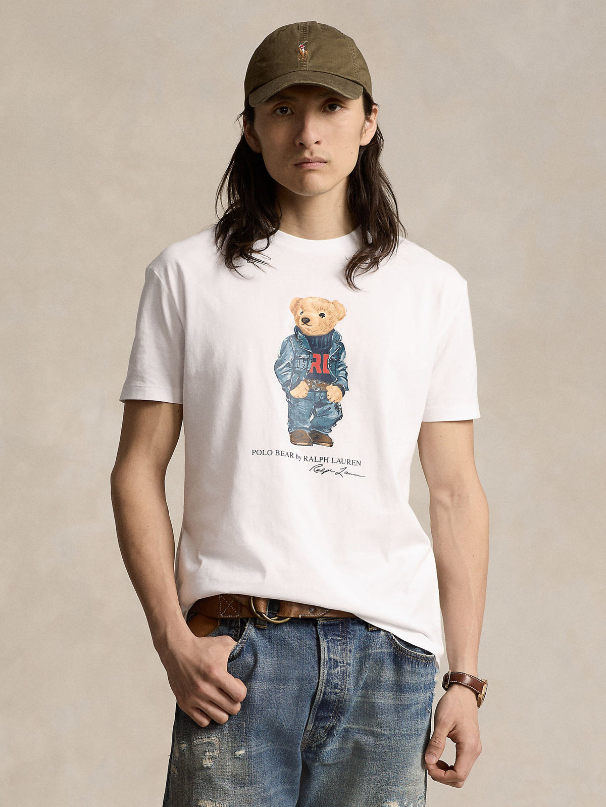 2026 New Arrival T-shirt Girocollo Polo Bear Bianco
