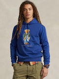 2026 New Arrival Felpa con Cappuccio Polo Bear Blu