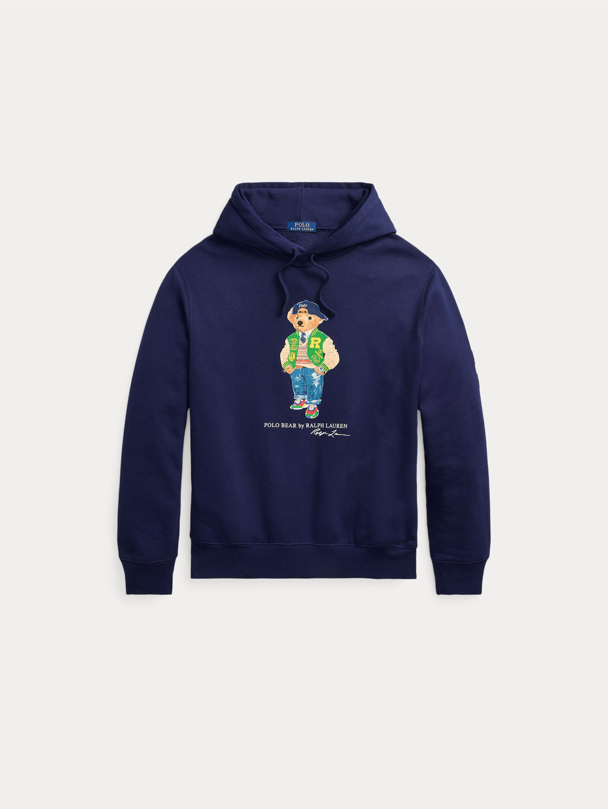 2026 New Arrival Felpa Polo Bear con Cappuccio Blu