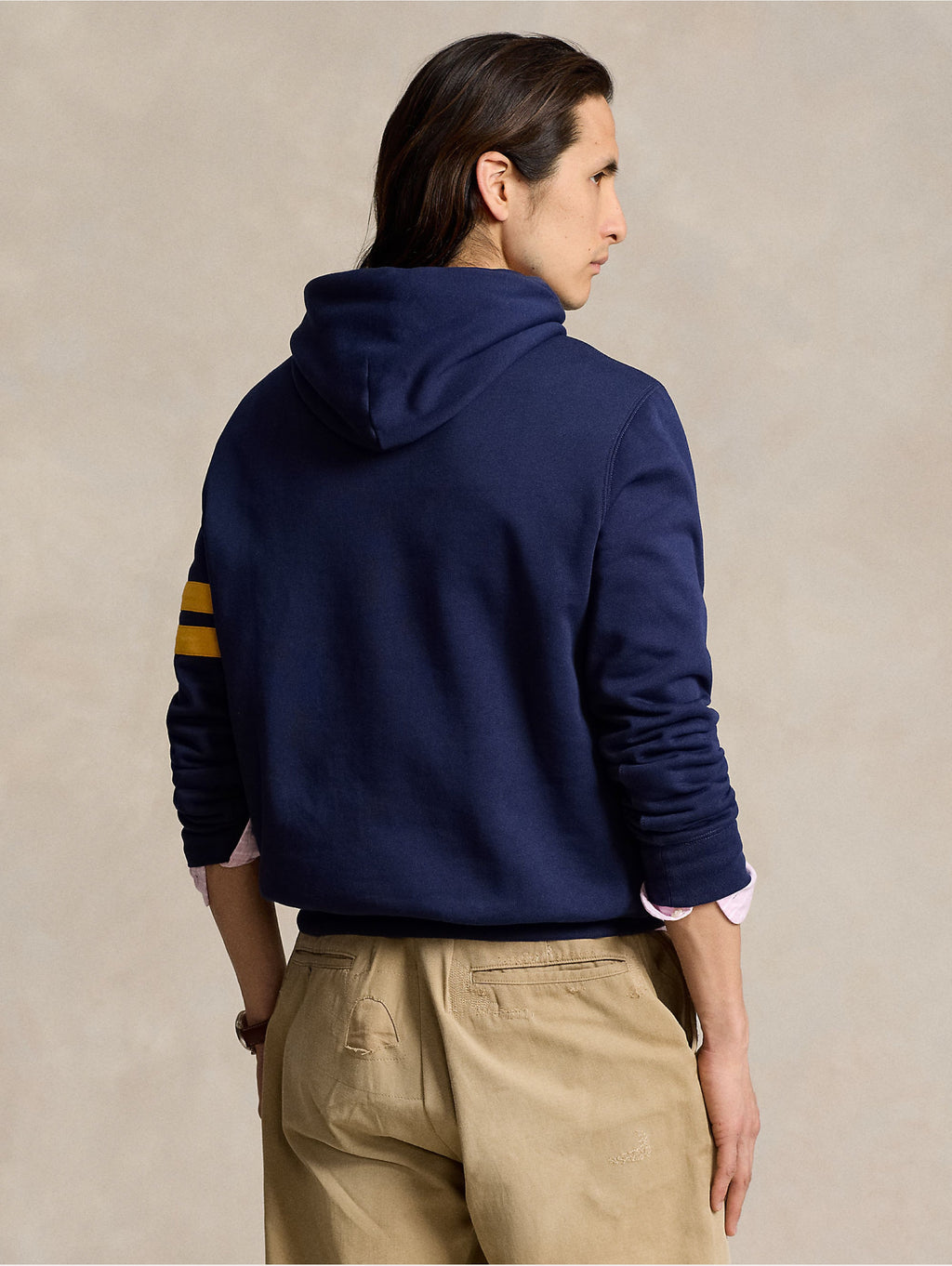 2026 New Arrival Felpa Polo Bear con Cappuccio Blu