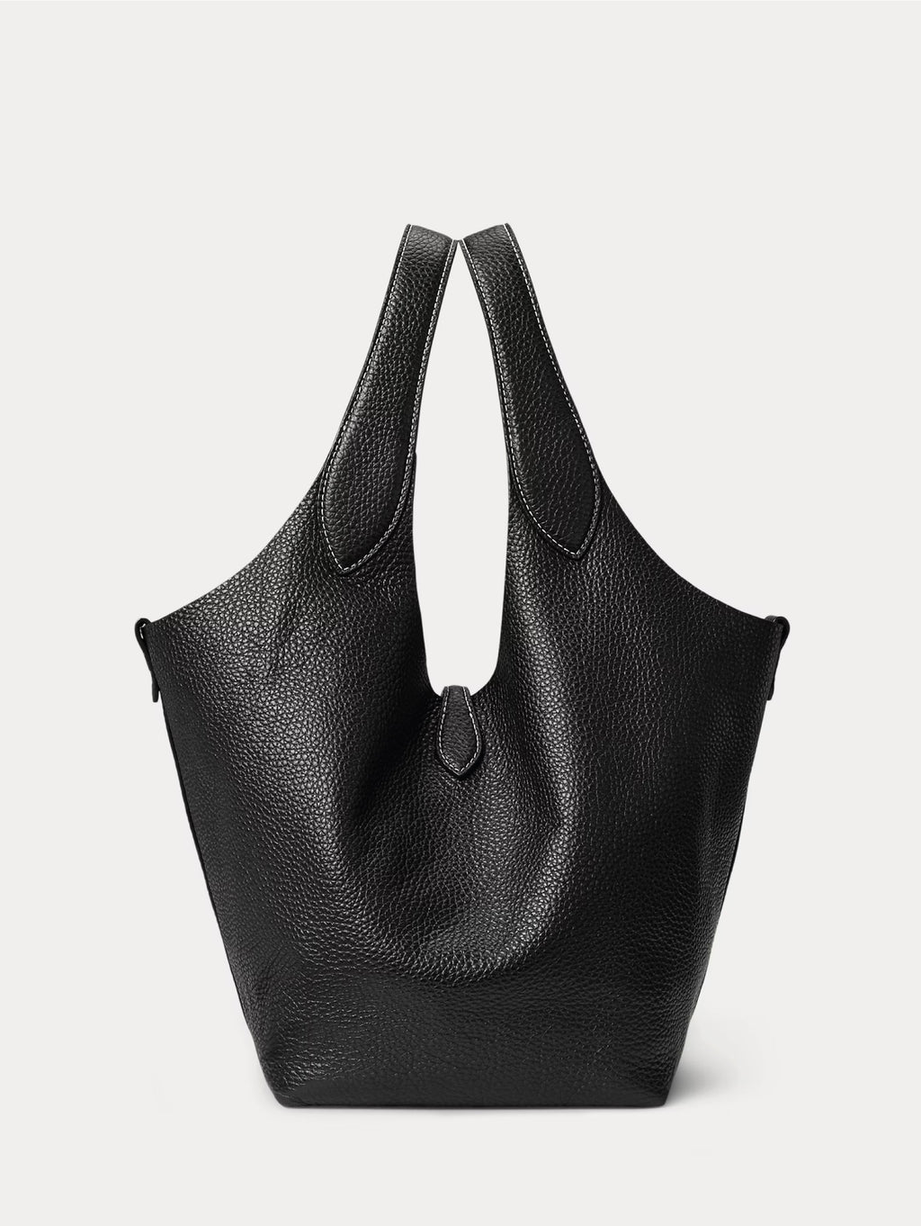 2026 New Arrival Borsa in Pelle Martellata Nero