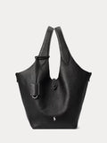 2026 New Arrival Borsa in Pelle Martellata Nero