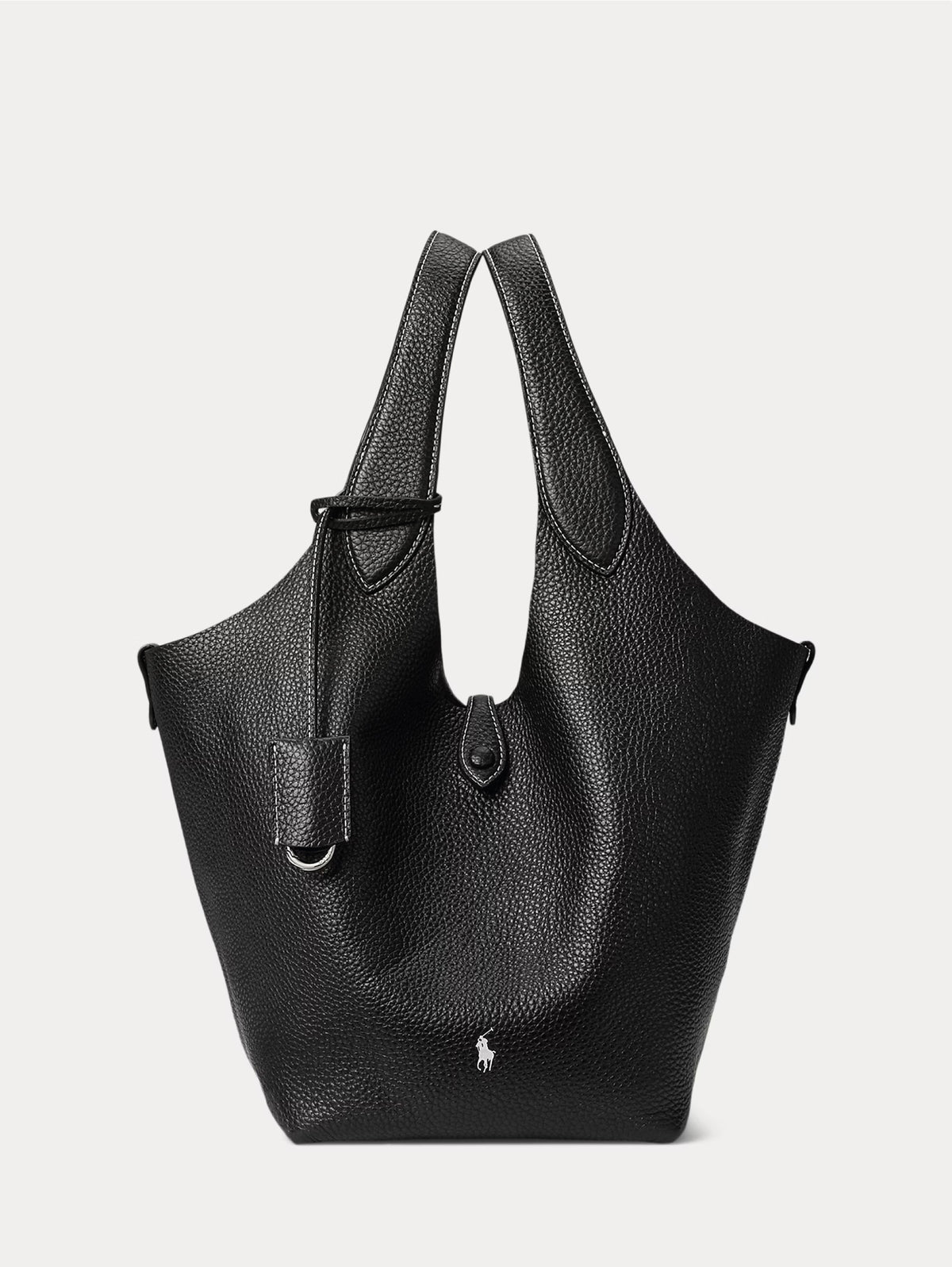 2026 New Arrival Borsa in Pelle Martellata Nero