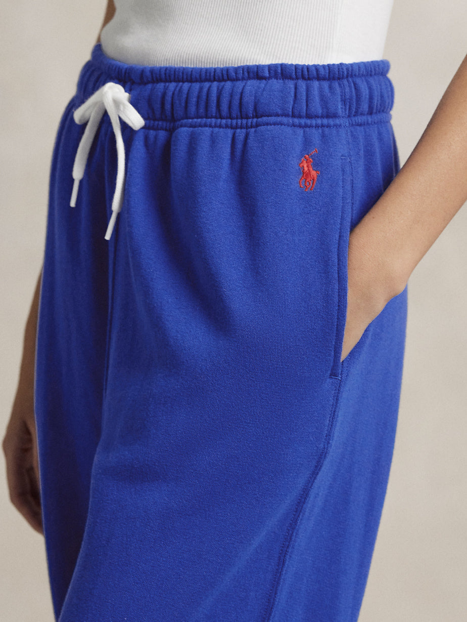 2026 New Arrival Pantaloni in Felpa Loopback Blu Saturno