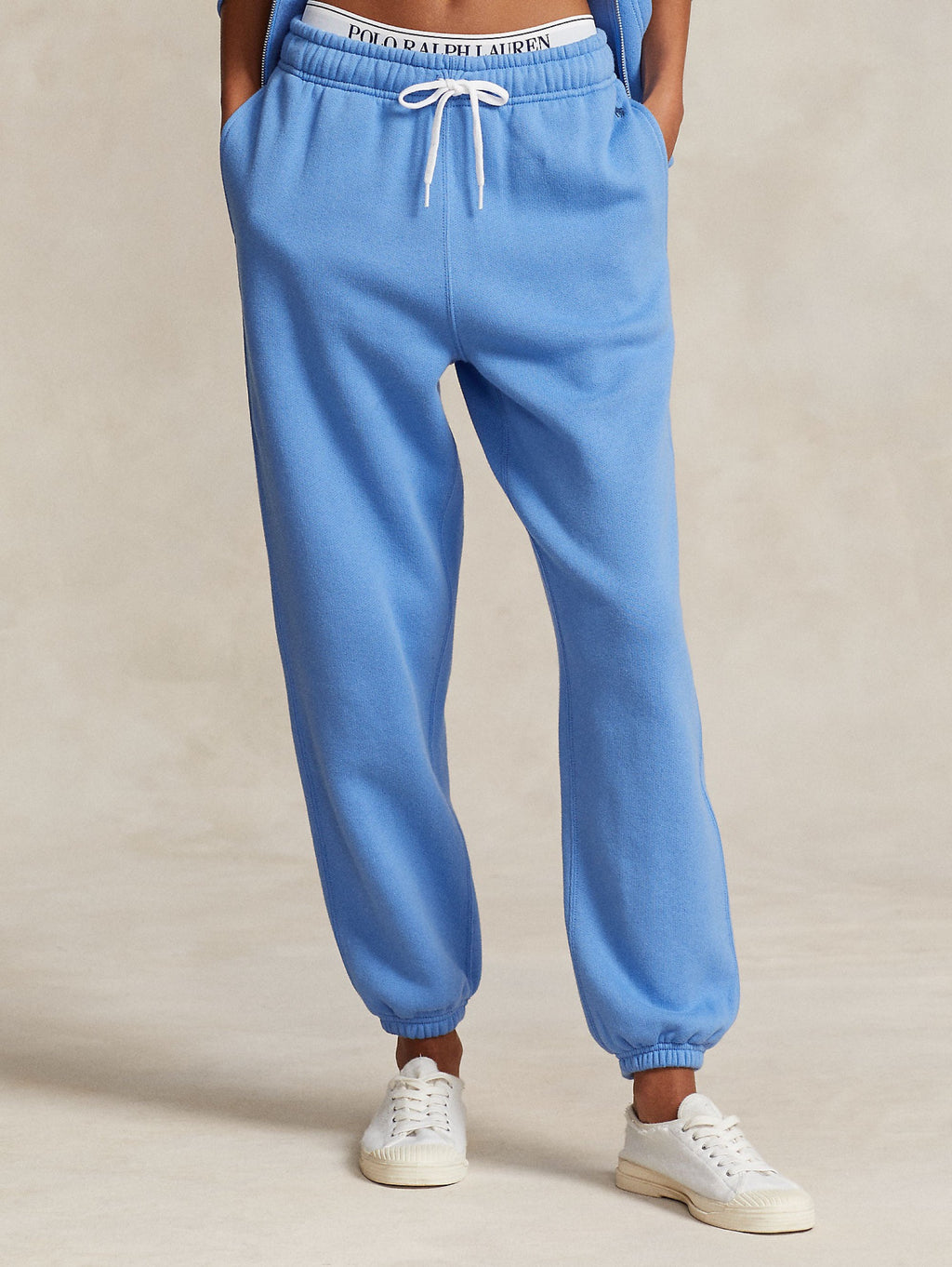 2026 New Arrival Pantaloni da Jogging con Elastico Celeste