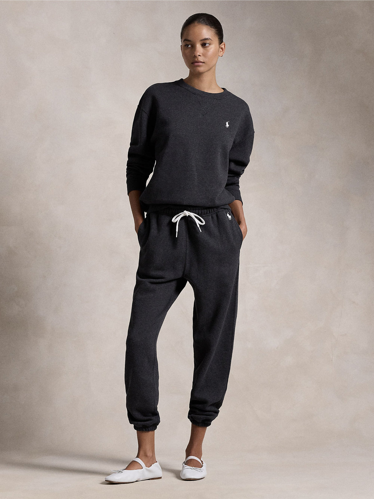 2026 New Arrival Pantaloni da Jogging con Elastico Nero