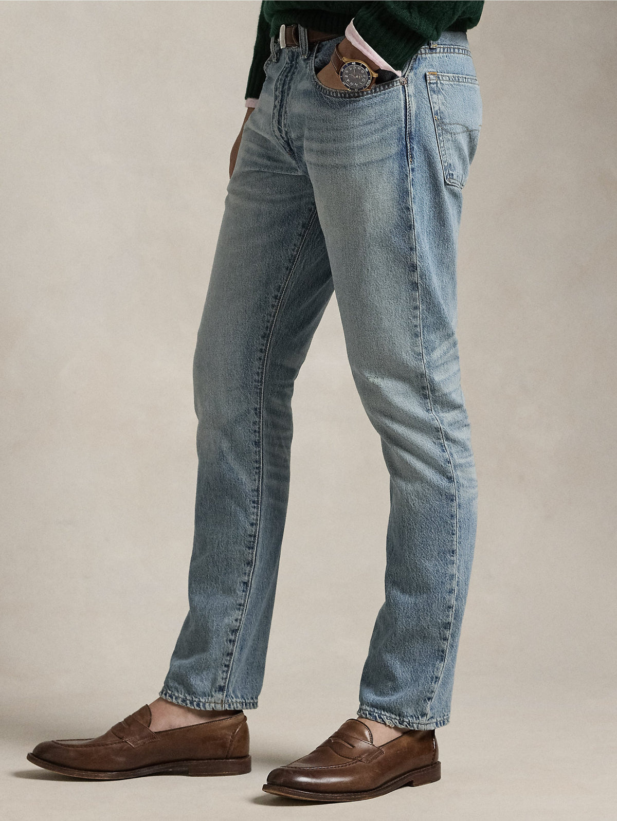 2026 New Arrival Jeans Parkside con Effetto Invecchiato Blu