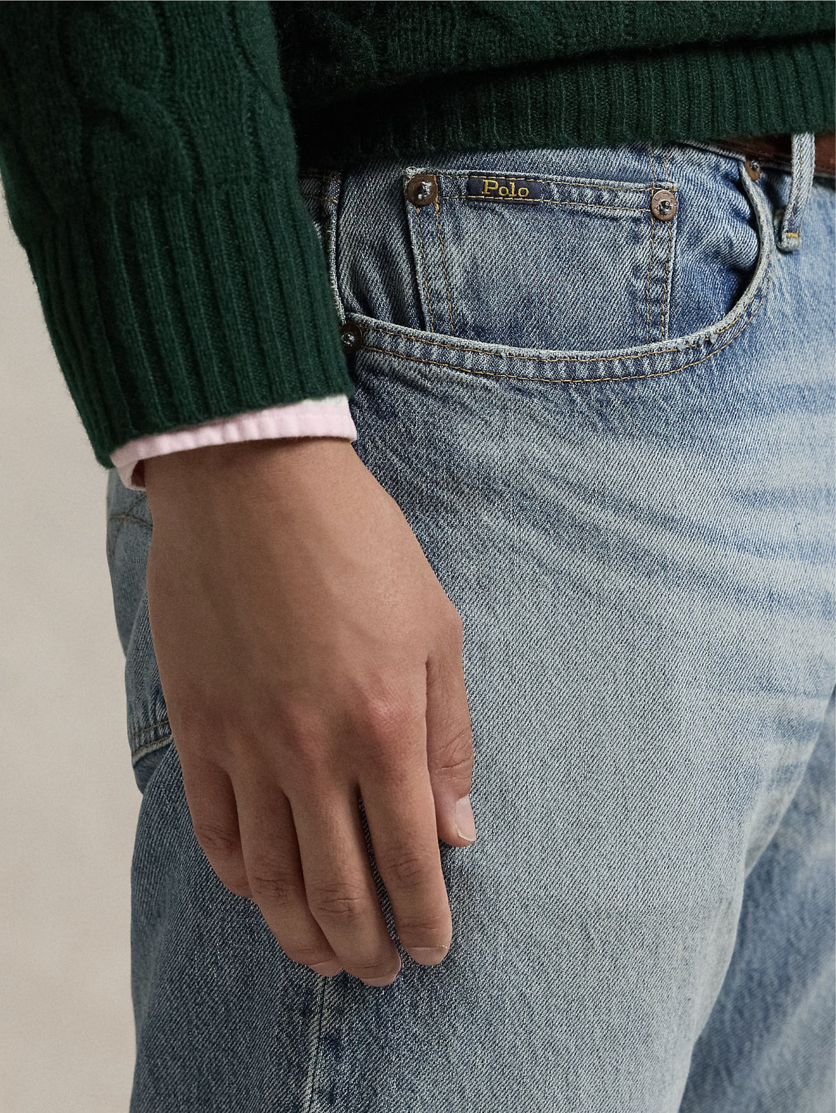 2026 New Arrival Jeans Parkside con Effetto Invecchiato Blu