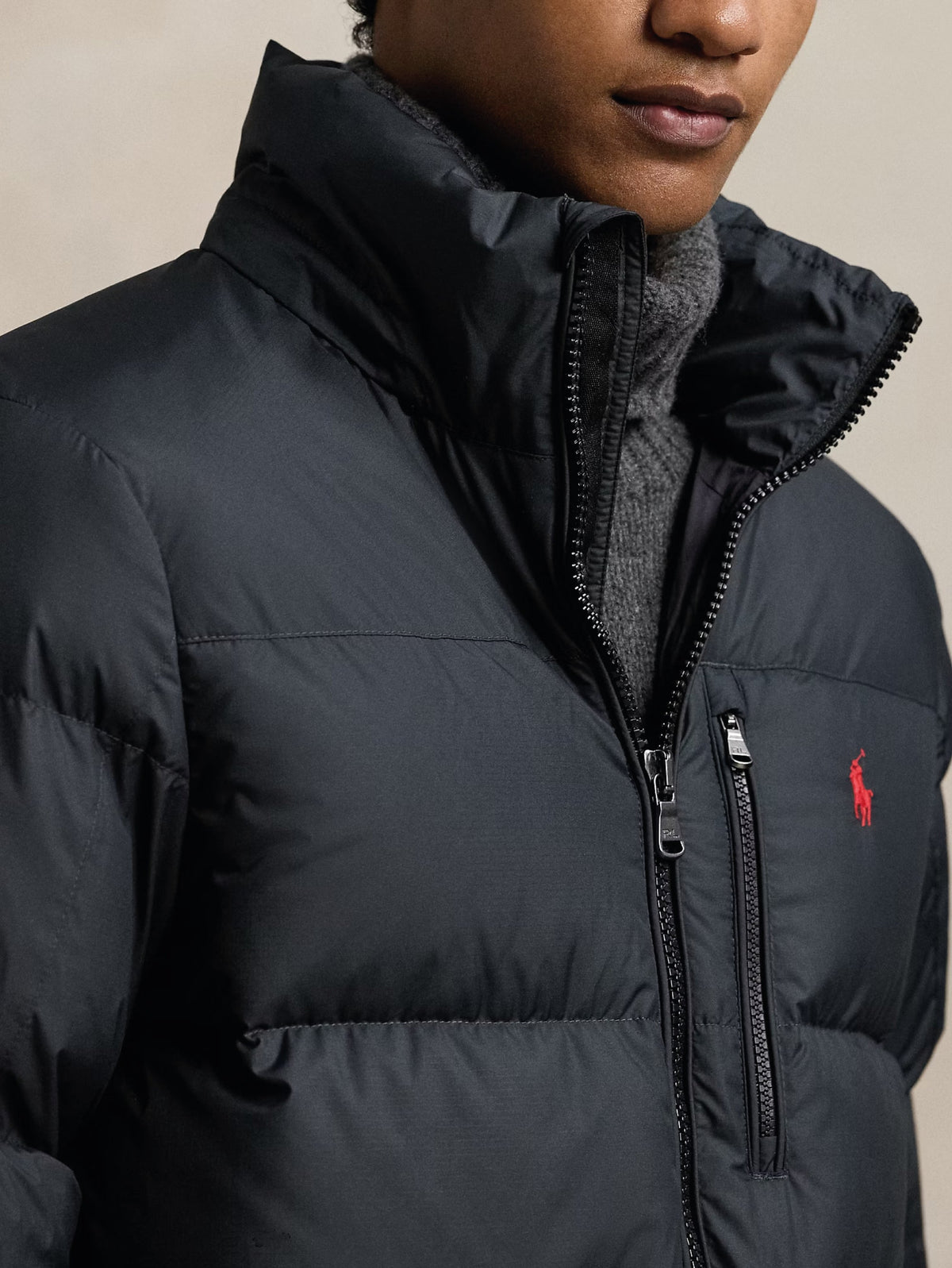 2026 New Arrival Giacca in Ripstop Idrorepellente con Cappuccio Nero