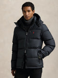 2026 New Arrival Giacca in Ripstop Idrorepellente con Cappuccio Nero