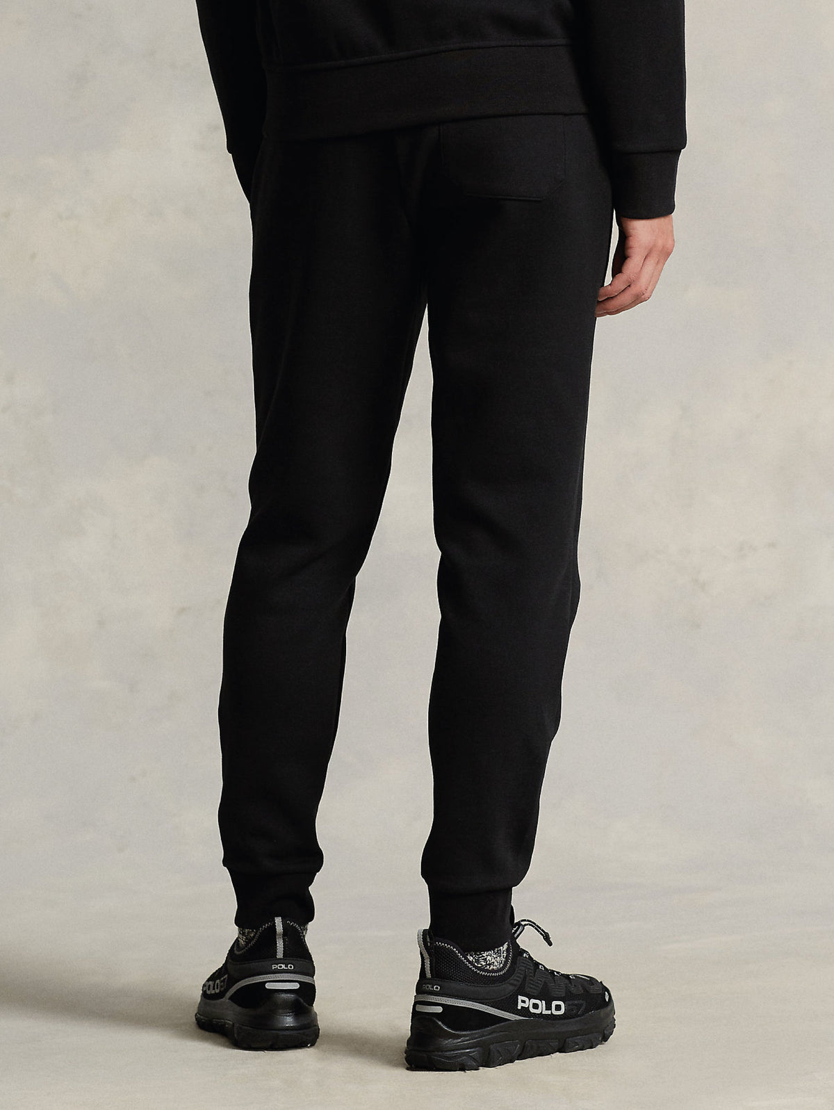 2026 New Arrival Joggers in Maglia Doppia Nero
