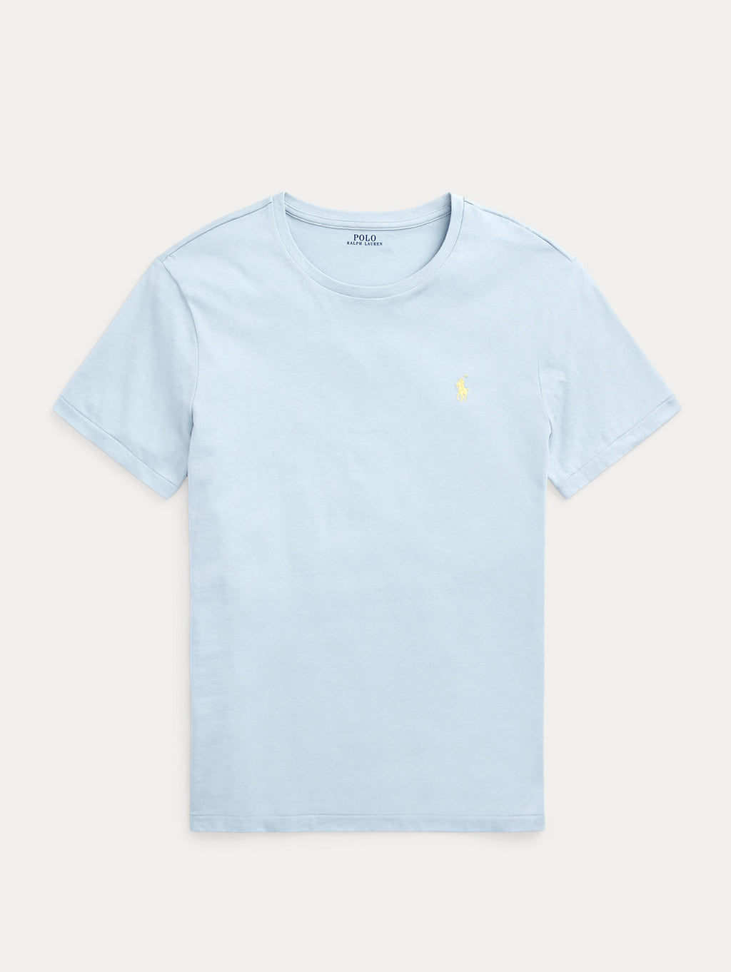 2026 New Arrival T-shirt Girocollo Custom Slim Fit Blu