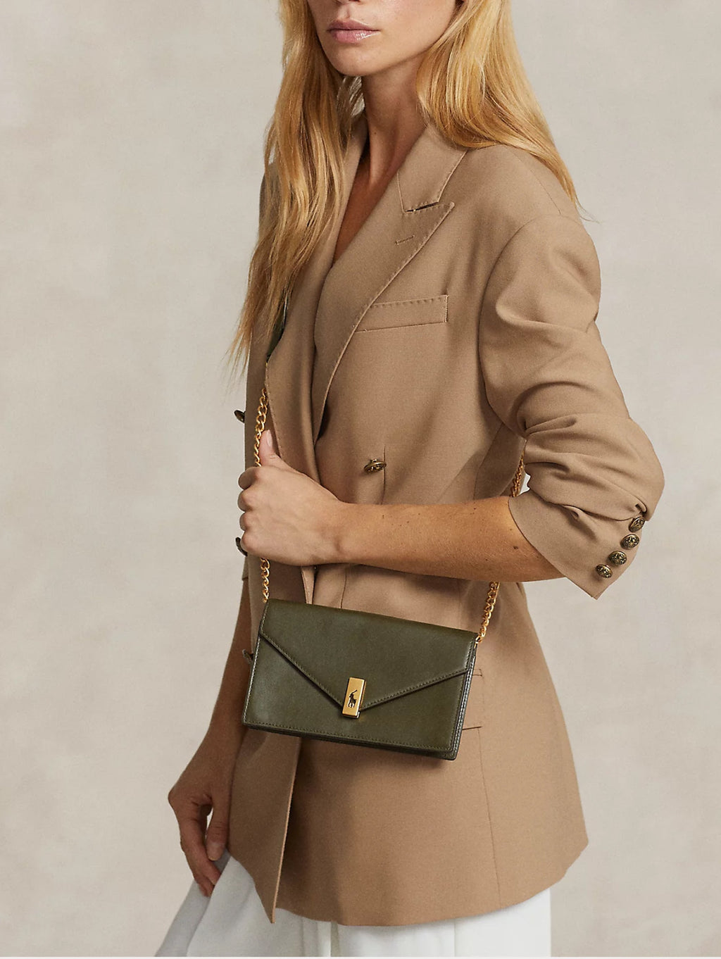2026 New Arrival Borsa Portafoglio con Tracolla Verde