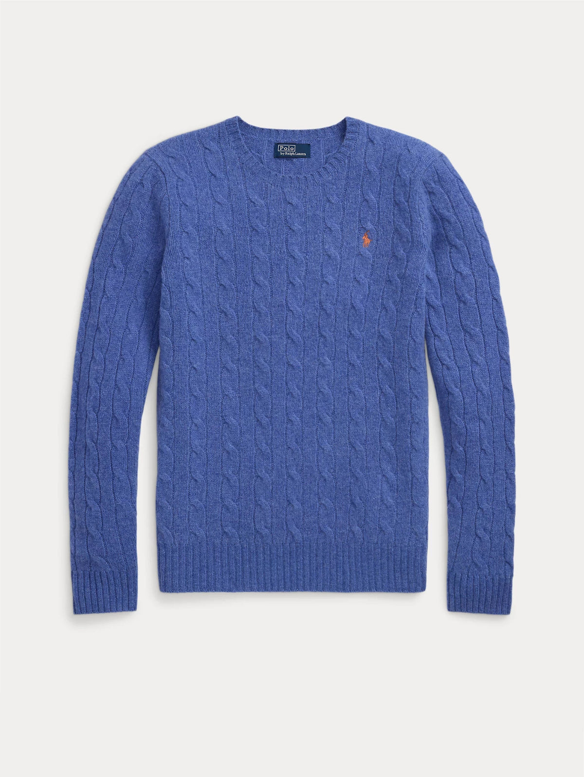 2026 New Arrival Maglia a Trecce in Misto Cashmere Blu