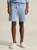 2026 New Arrival Shorts in Cotone Loopback Celeste