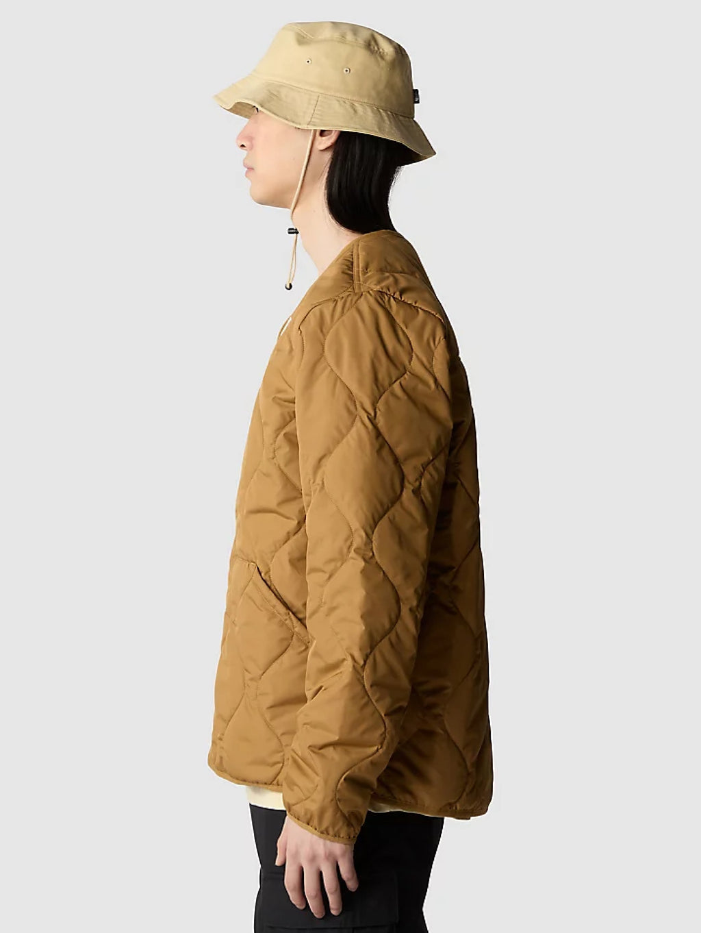 2026 New Arrival Giacca Trapuntata con Imbottitura Marrone