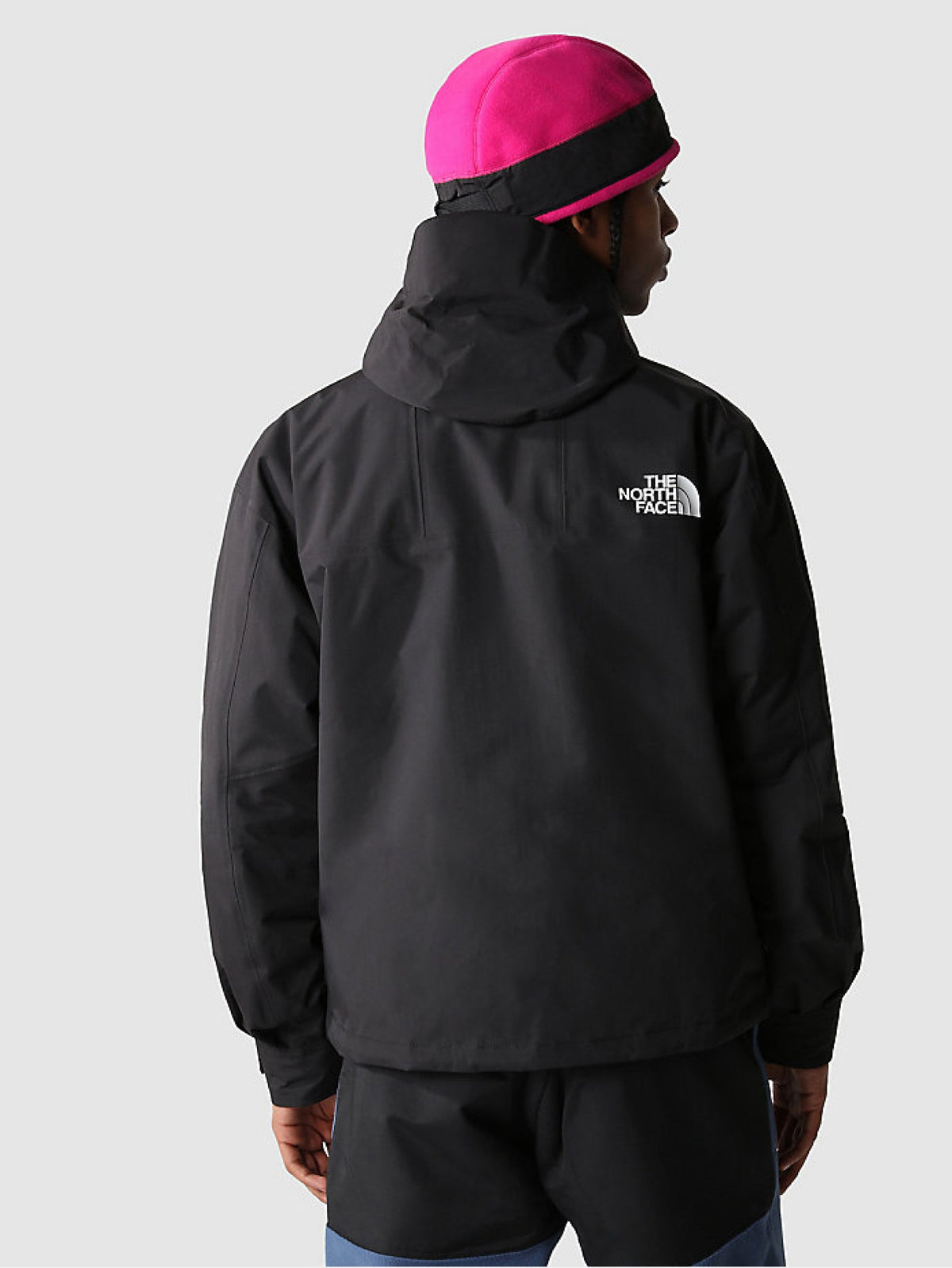 2026 New Arrival Giacca con Cappuccio Retro Mountain Nero