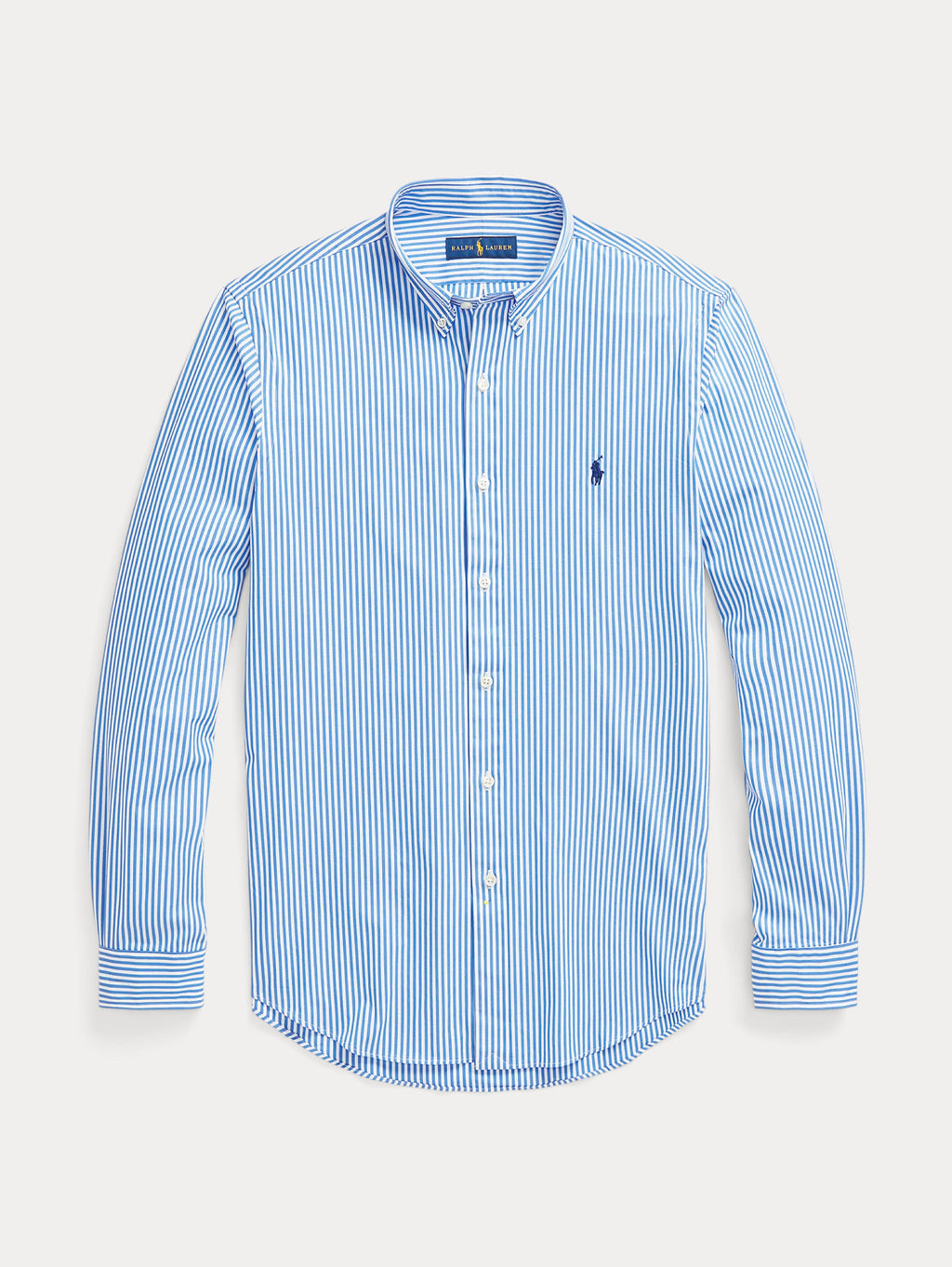2026 New Arrival Camicia Sportiva Elasticizzata a Righe Blu/Bianco