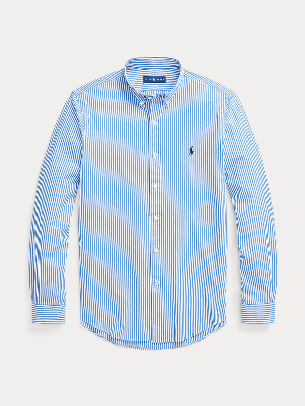 2026 New Arrival Camicia Sportiva Elasticizzata a Righe Blu/Bianco