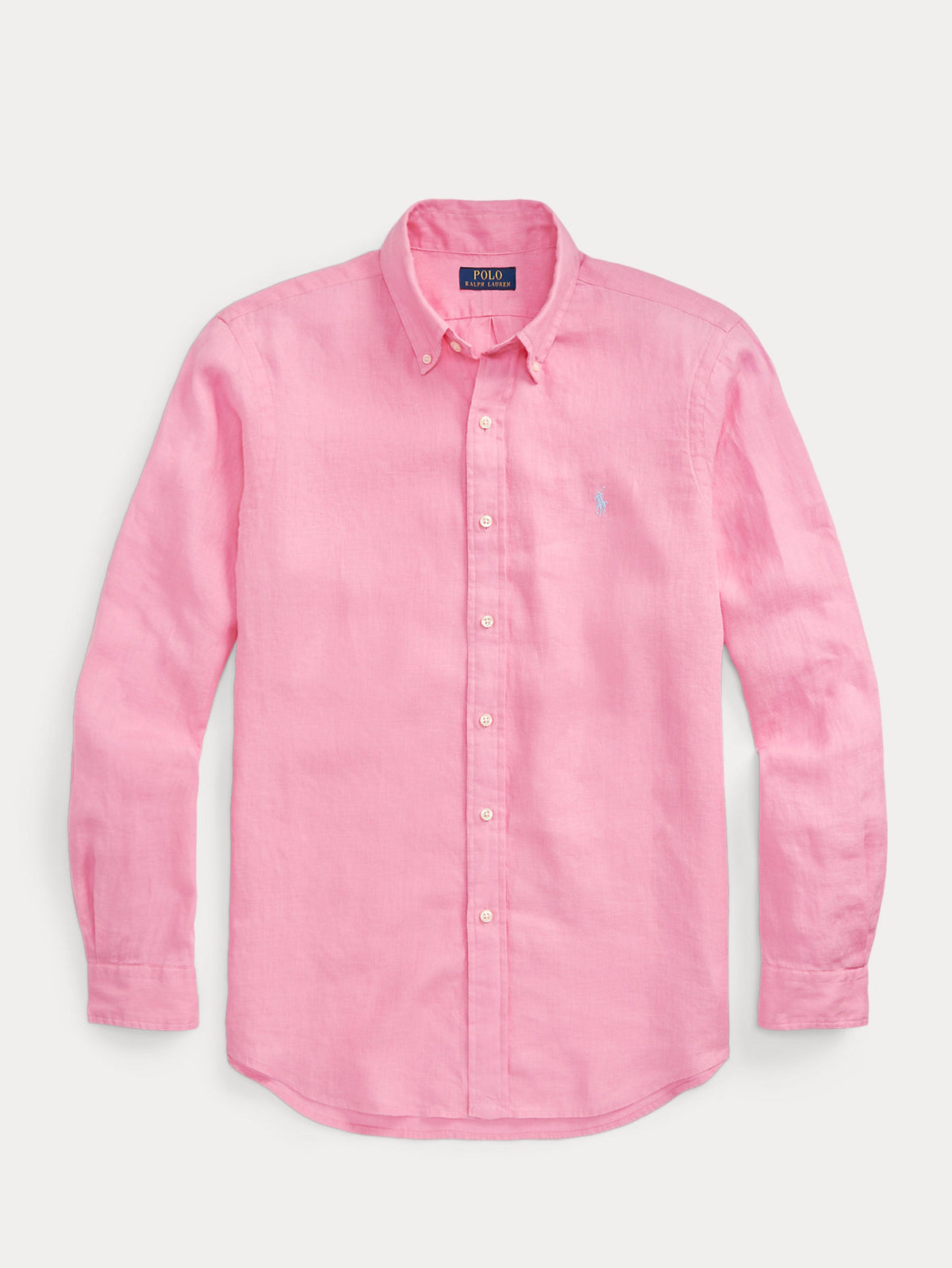 2026 New Arrival Camicia in Lino Slim Fit Rosa